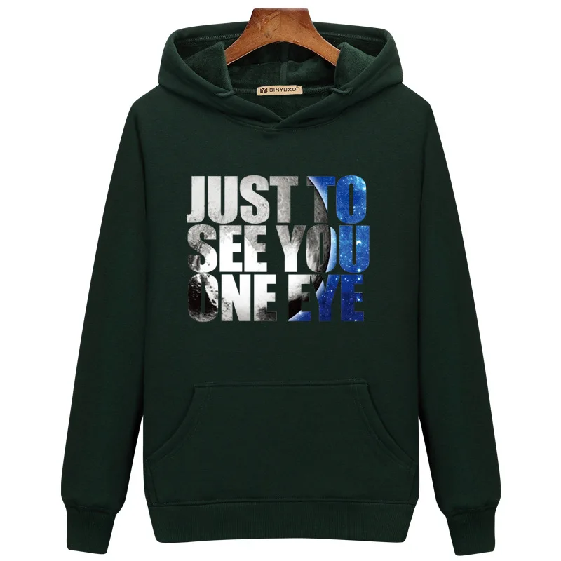 Autumn Winter Hoodies Long Sleeve Hooded Loose Casual Warm Sweatshirt Oversized Plus Size Sweatshirts Plus Velvet - Цвет: Зеленый