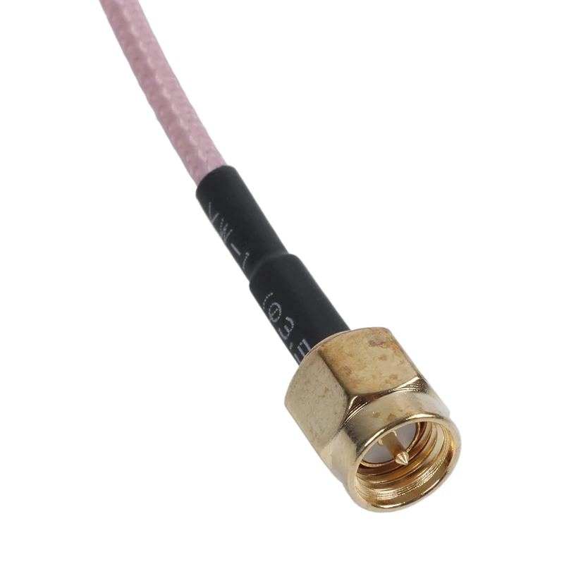 Соединительный пигтейльный кабель SMA Male to SMA Male HHO-6.5"