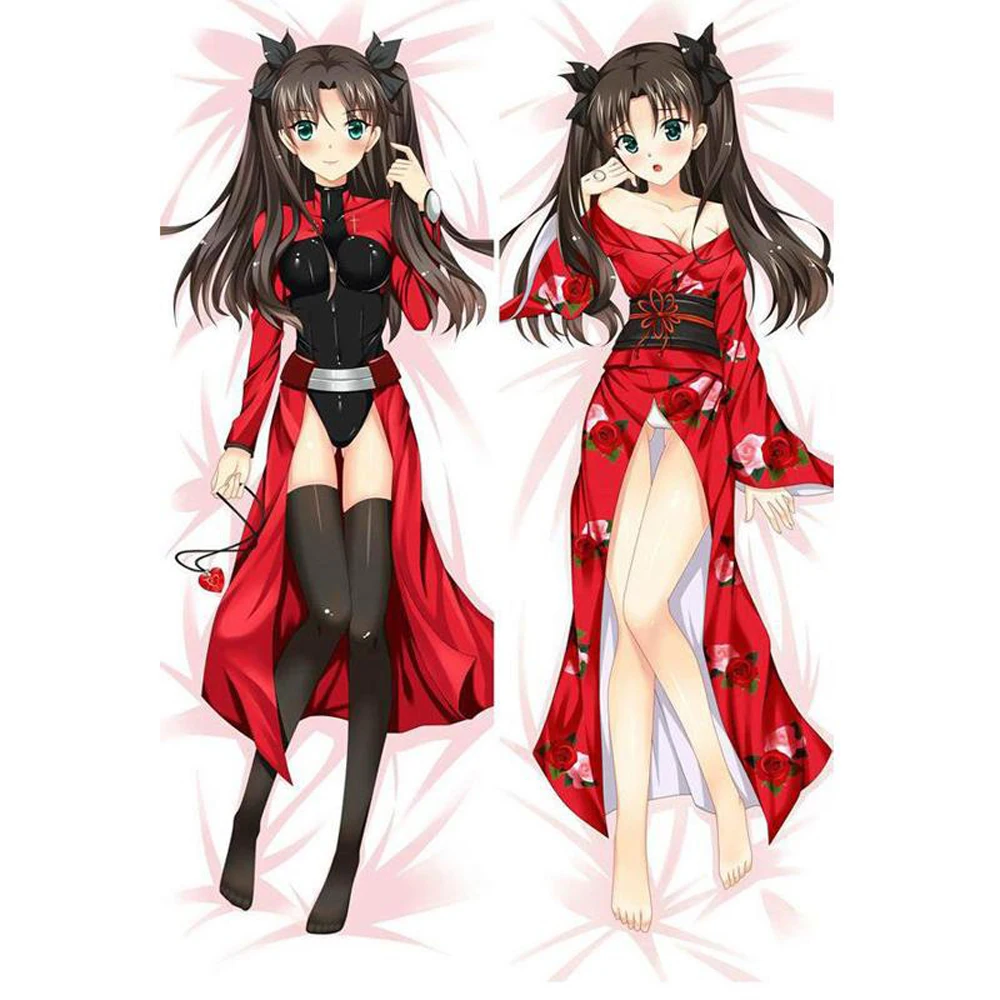 Японские персонажи аниме Fate/Stay Night tohsaka Rin Throw Otaku Dakimakura подарки постельные