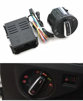 

Auto Light Sensor With Headlight Switch Leaving Home Coming Home Function For VW Polo Golf 4 Jetta MK4 Passat B5 B5.5