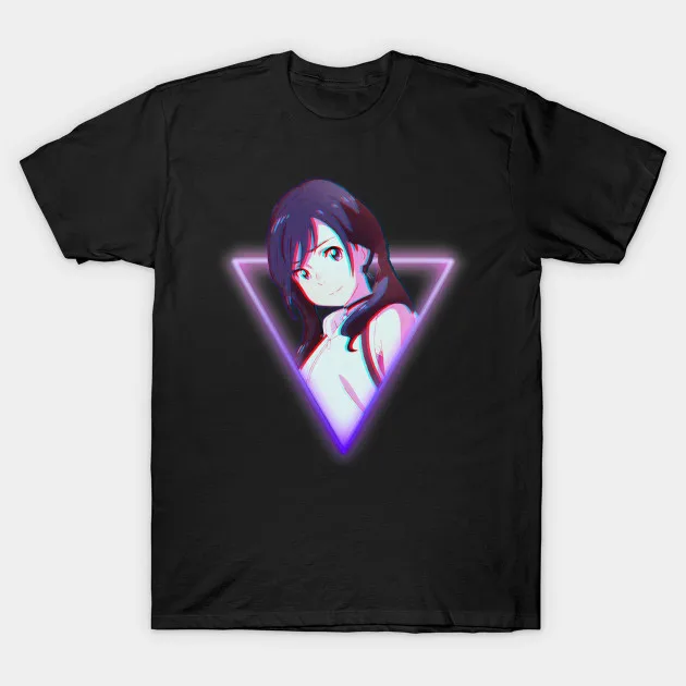 Men t-shirt Weathering with you hina vapourwave tshirt Women t shirt | Мужская одежда