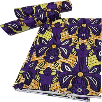 

Hot Wax Veritable African Veritable Real Pagne Wax Veritable Wax Veritable For Patchwork Sewing 6Yard/lott FREE SHIPPING