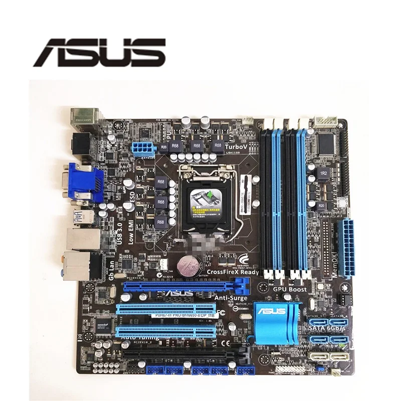 Материнская плата для ASUS P8H67-M PRO материнская LGA 1155 DDR3 настольного компьютера б/у