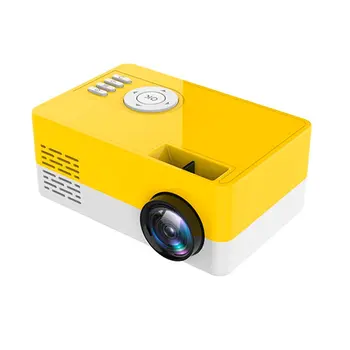 

Mini Projector Hd Ultra Portable Hdmi USB Audio Portable Projector Led Home Media Video Player Support Cell Phone