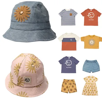

EnkeliBB Wynken Kids Summer Hat Fashion Fishmen Style Hat Kids Girls Boys Casual Cap Stylish Trends Kids All Accessories