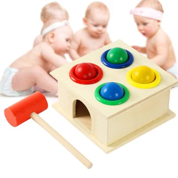 

Skills Hit Hamster Interactive Gift Wooden Toys Early Education Practical Playing Home Fun Childhood Learning Non Toxic Game