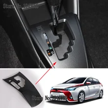 Для Toyota Yaris XP150 Центральная панель переключения передачи панель Крышка отделка аксессуары для интерьера Стайлинг ABS