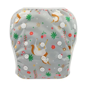 

Waterproof Diapers For Swimming Infants Diaper Newborn Print Training Pants For Baby Swimsuit Cloth Nappies Erkek Bebek Swimwear