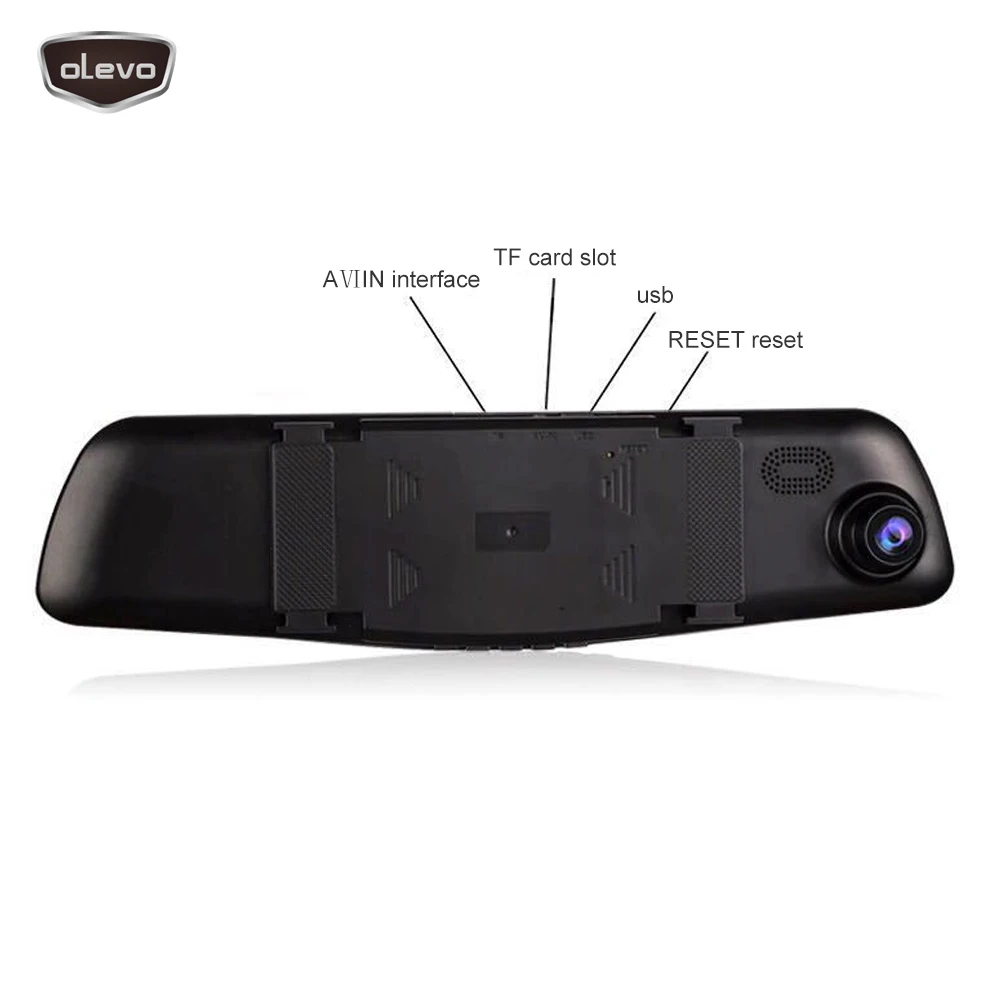 Автомобильные видеорегистраторы Dvr зеркальный видеорегистратор Full HD 1080P Автомобильная камера с двумя объективами видеорегистратор ночного видения g-сенсор регистратор видеорегистратор