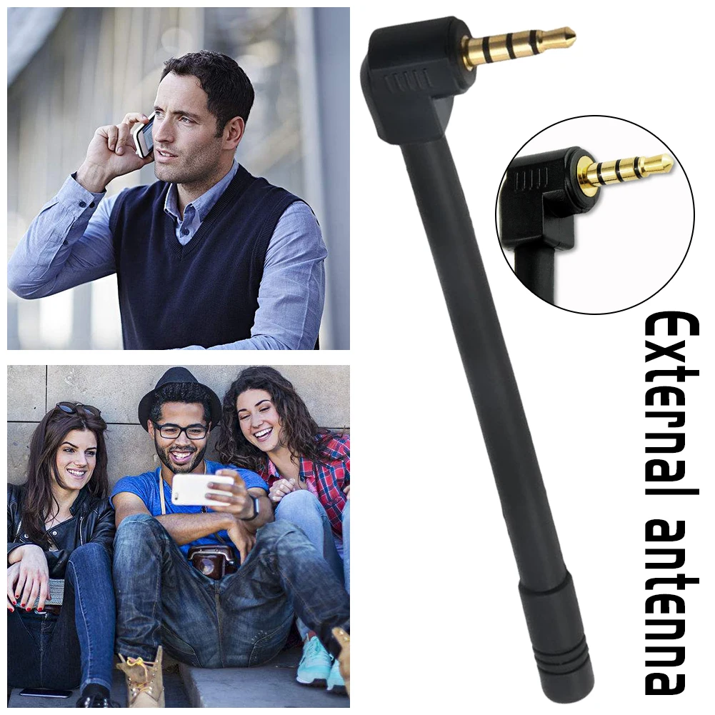 

3.5mm Outdoor Interface FM Radio Antenna External Antenna Signal Enhanced Booster Mobile Phone 5DBI For Mobile Phone