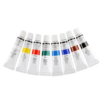 

16pcs Professional Acrylic Paints Brush Palette Set Hand Painted Artist Draw DIY M0XB