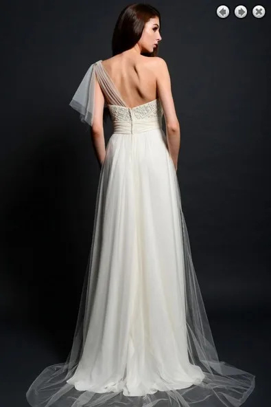 Новая мода макси невесты robe de mariee vestidos формальные размера плюс белые длинные бисерные Выпускные платья подружки невесты