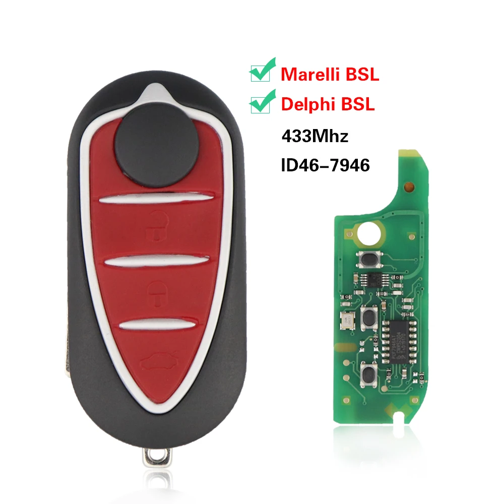 Chiave/Telecomando Per Alfa Romeo Mito Gta 2008-2015 Giulietta 2010-2016 433mhz Chiedere Id46-7946 Delphi/marelli - 3 Pulsanti Alfa Romeo 16 Chiave/Telecomando Per Alfa Romeo Mito Gta 2008-2015 Giulietta 2010-2016 433mhz Chiedere Id46-7946 Delphi/marelli - 3 Pulsanti Alfa Romeo - H490c7182e00e453e83a747c9b0a137a86