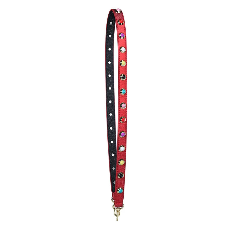 19 Shoulder strap Женская сумка на ремне модный цветной дизайн с заклепками плечевой ремень из искусственной кожи ремни для сумок аксессуары для путешествий через плечо ремешки - Цвет: 19 Shoulder strap