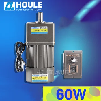 

5IK60R-C2F-GU AC220V 60W Geared Motor, Reversible, High Torque, Speed Control Motor + Speed Controller