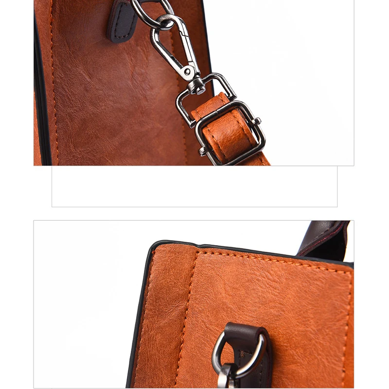 Роскошная женская сумка, дизайнерские сумки bolsa feminina, винтажная сумка-мессенджер, летняя большая сумка-клатч, коричневая кожаная сумка на плечо