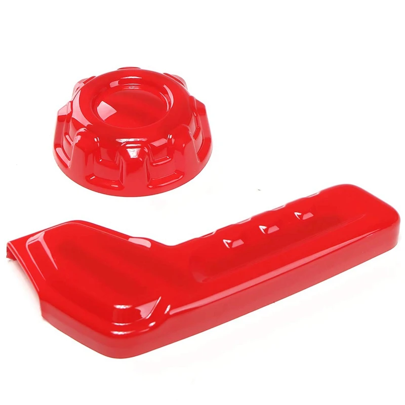 Автомобильный основной драйвер, регулировка спинки сиденья, декоративная круглая крышка для Jeep Wrangler JL ABS