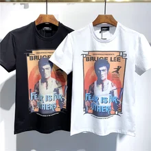 Aliexpress - 2021 new Dsquared2 print short-sleeved T-shirt men’s letter mirror print D2 fashion trend summer tide 004