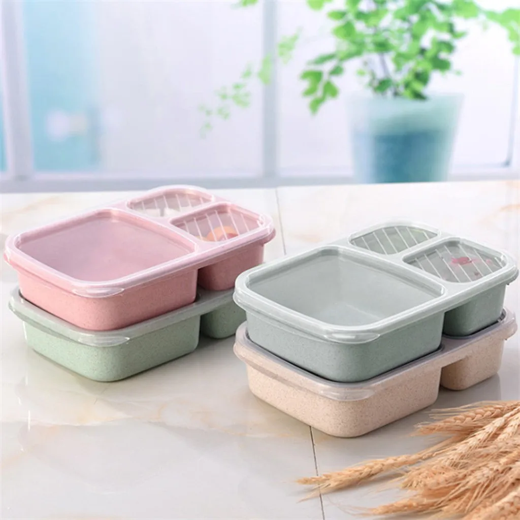Коробка для кухни герметичная посуда Bento Ланч бокс пикника суши контейнер еды