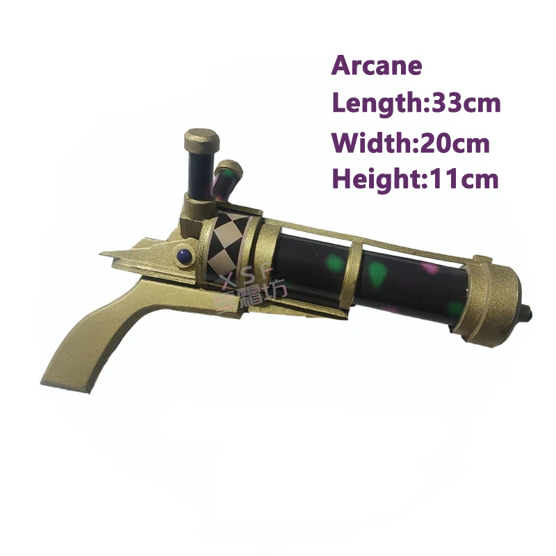 Game Jinx Cosplay Props Role Play Shark Bone Rocket Halloween Jinx