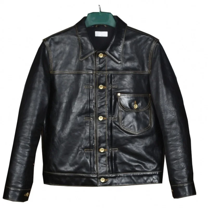 Рисунок 2 - Мужская винтажная куртка из натуральной конской шкуры