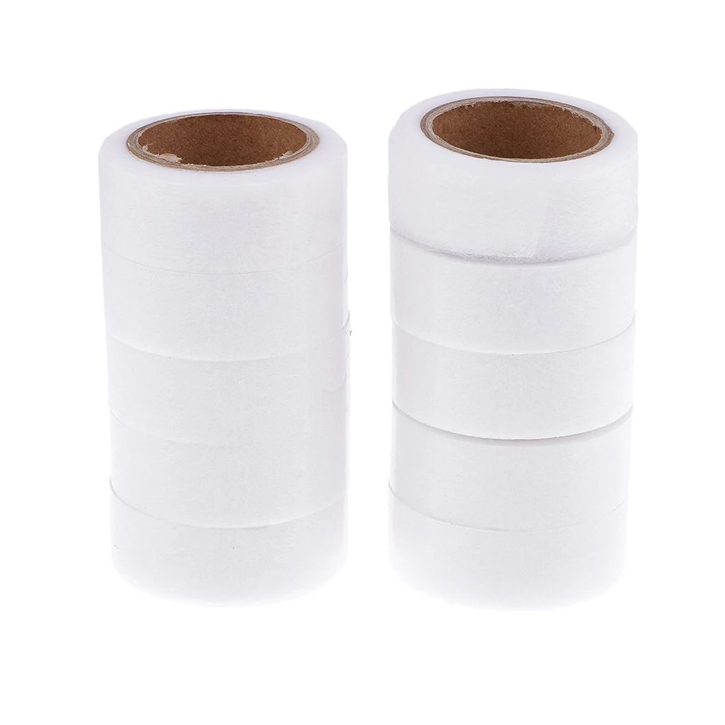10 Rolls 2cm Iron On Hemming Web Tape Sewing Fabric Fusing Tape Adhesive Fabric Fusing Tape Adhesive Hem Tape Iron-on Tape