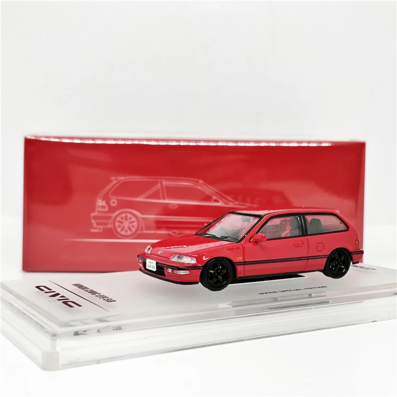 

INNO64 1:64 HONDA CIVIC EF9 SiR Red Japan Special Edition Diecast Model Car