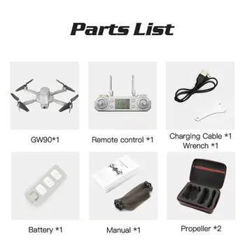 

GW90 Drones,4K Drone,GPS RC Drone,5G Wifi Drone,RC Airplane Neutral ABS&Hardware&Electronics Remote Control Kids toys 1set