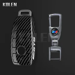 Sleek Carbon Fiber Car Remote Key Case Cover (B set 2)