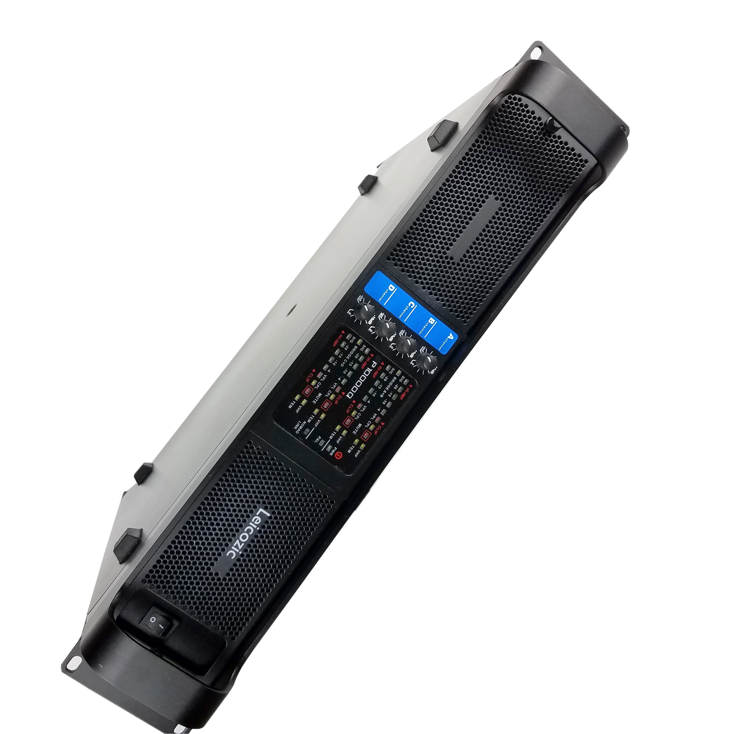 Leicozic 2500W 10000q 4 канала Мощность усилитель класса TD линейного массива Фул аудио