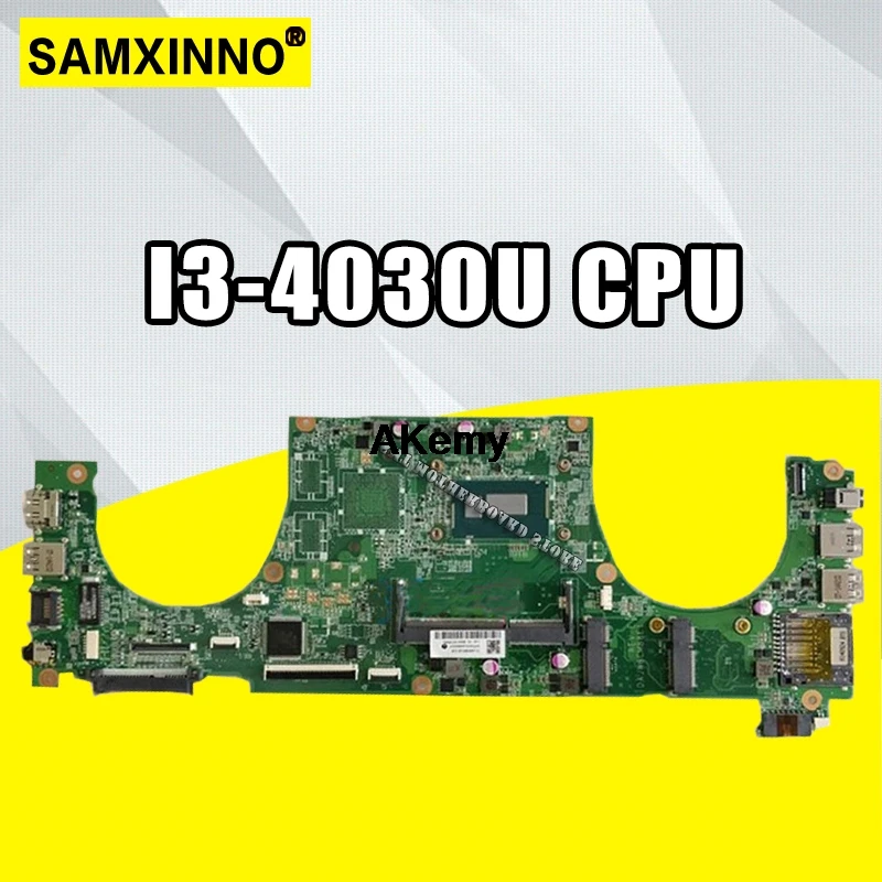 

CN-0M9CVC 0M9CVC M9CVC DAJW8CMB8E1 w I3-4030U CPU for Dell Vostro 5470 V5470 Laptop PC NoteBook Motherboard Mainboard