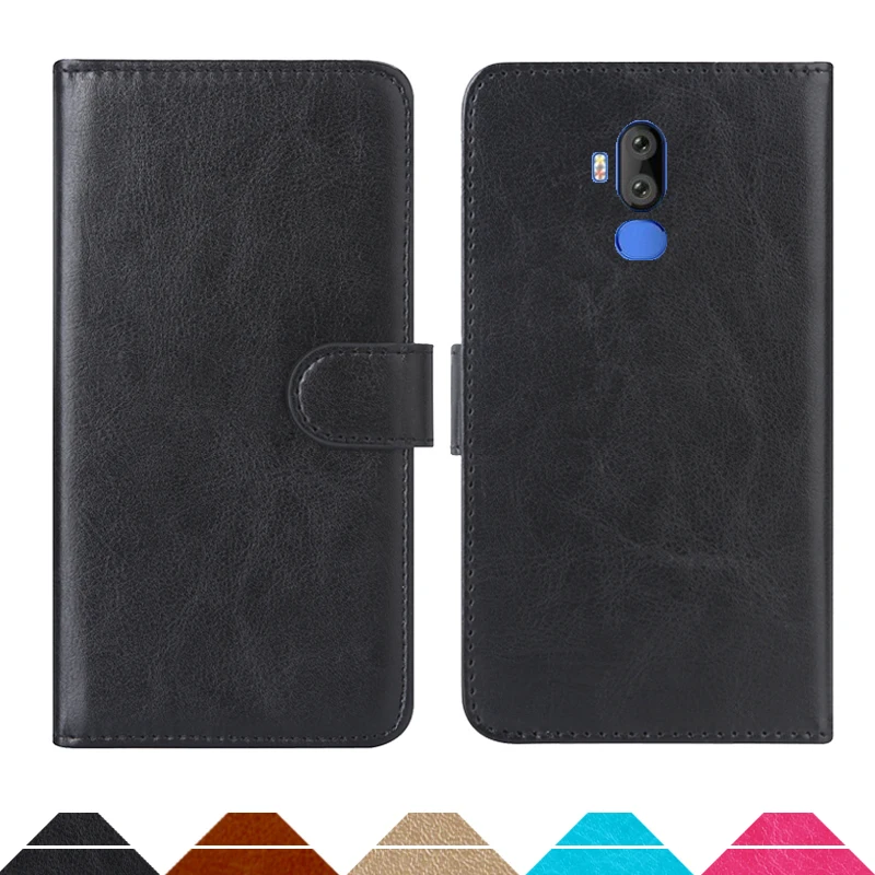 

Luxury Wallet Case For Vernee X2 PU Leather Retro Flip Cover Magnetic Fashion Cases Strap