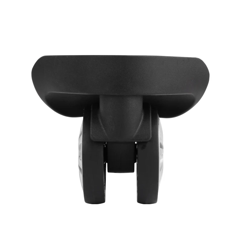 Travel Luggage Caster Accessories Replacement Set of Universal Suitcase Wheel Parts Mute Shock Absorption Black Universal Wheel