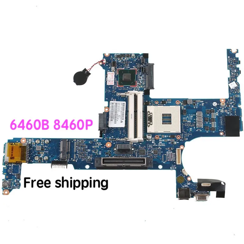 Подходит для HP 6460B 8460P материнская плата ноутбука 687836-001 6050A2466401 100%