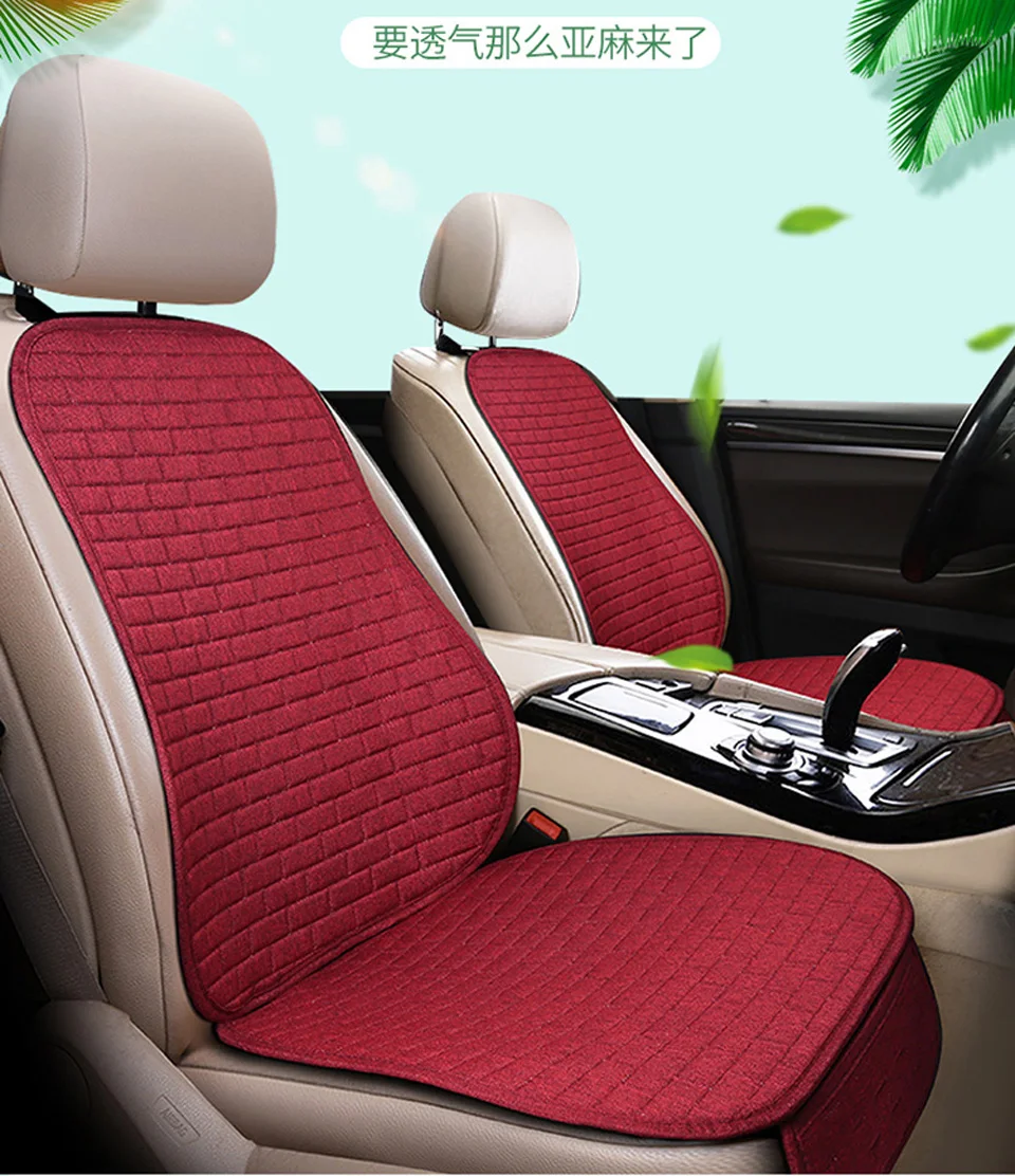 Car Seat Cover Front/rear Flax/linen Seat Cushion Protector Pad  Black/red/beige/grey/coffee/brown For Volvo Xc60 M4 X45 - Automobiles Seat  Covers - AliExpress