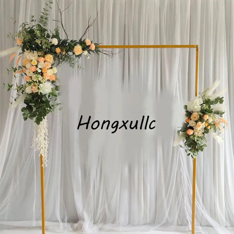 Details about   Flower Decorative Iron Square Arch Rack Background For Wedding Birthday Party 