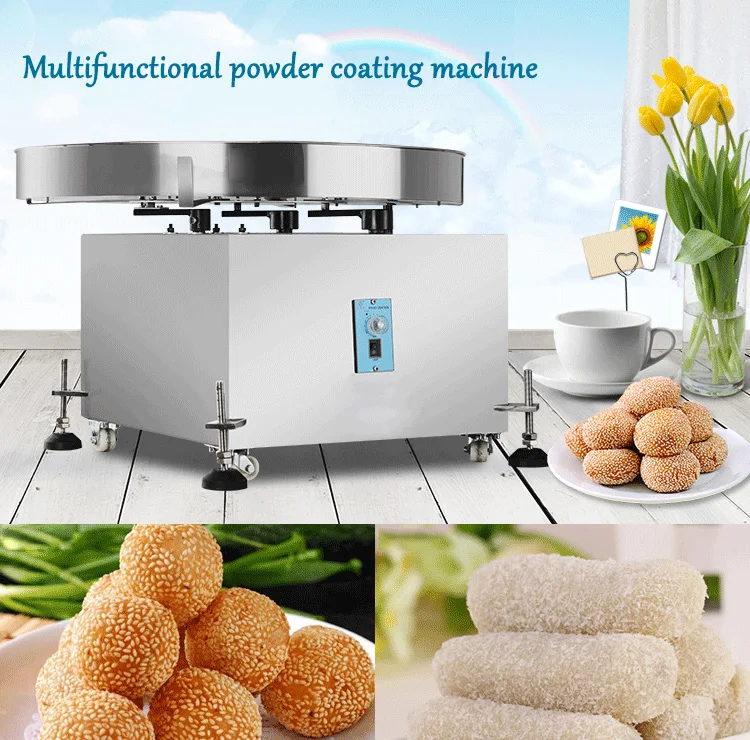 Многофункциональные Панировочные машины из нержавеющей стали коммерческий автоматический Шар/Tangyuan/клеевые пельменты машина для измельчения хлеба в крошку 220 В
