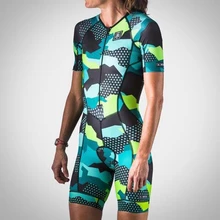 Wattie ink женский летний дышащий облегающий костюм roupa ciclismo триатлон Триатлон Одежда для велоспорта комбинезон купальник speedsuit