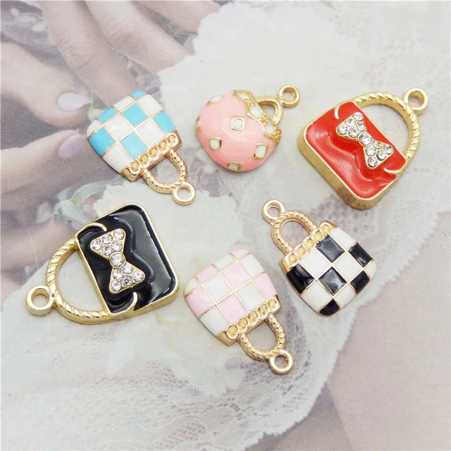 chanel charms for phone case