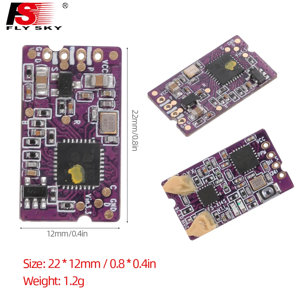 Flysky FS X14S 2 4G PPM i BUS S 14CH двойная антенна односторонний приемник для