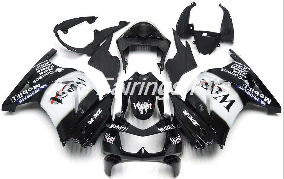 ABS обтекатель комплект, пригодный для Kawasaki Ninja 250 EX250 ZXR250 2008- 08 09 10 11 12 13 14 обтекатели комплект хороший западный