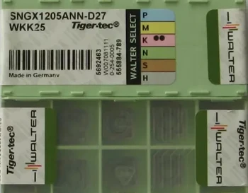 

10PCS WALTER CARBIDE INSERT SNGX1205ANN-D27 WKK25