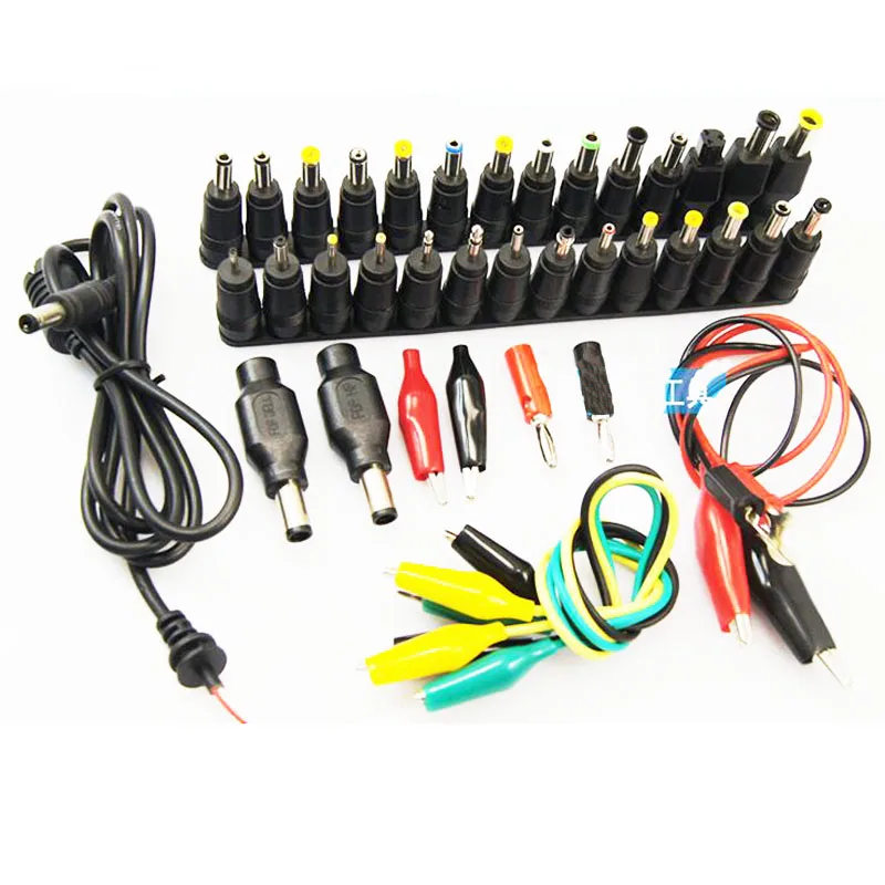 

39pcs/Set Universal DC Power Supply Adapter Connector Plug DC conversion Head For HP IBM Dell Apple Notebook Cable CPS-3205 II