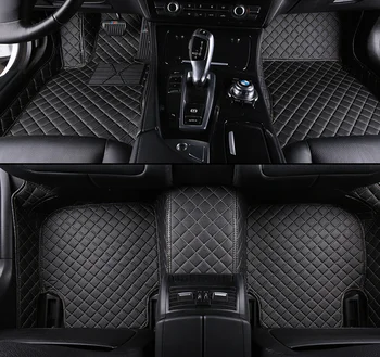 

for BMW 5 E28 E34 E39 E60 E61 F07 F10 F11 F18 G30 G31 G38 Custom Car Floor Mats car accessories styling foot mats