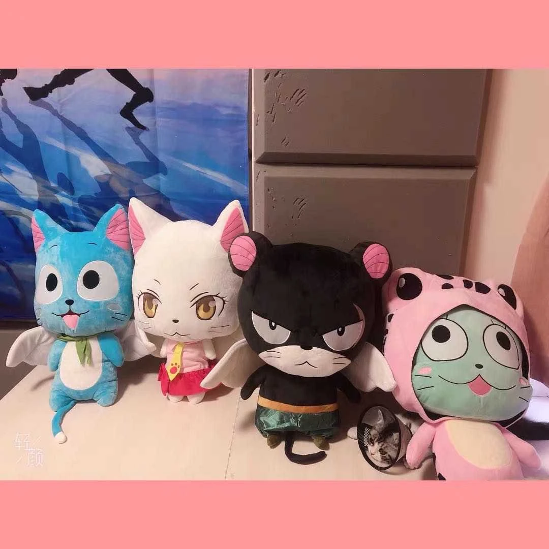 50cm Anime Fairy Tail Plush Toys Pantherlily Frosch Plushie Stuffed Toys Doll Figure Toy For Kids Gifts Christmas Gifts For Kids Aliexpress Toys Hobbies