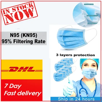 

100Pcs Medical-Disposable Elastic Home Cleaning Hand Protect Waterproof Kitchen Gloves Security protection against viruses mask