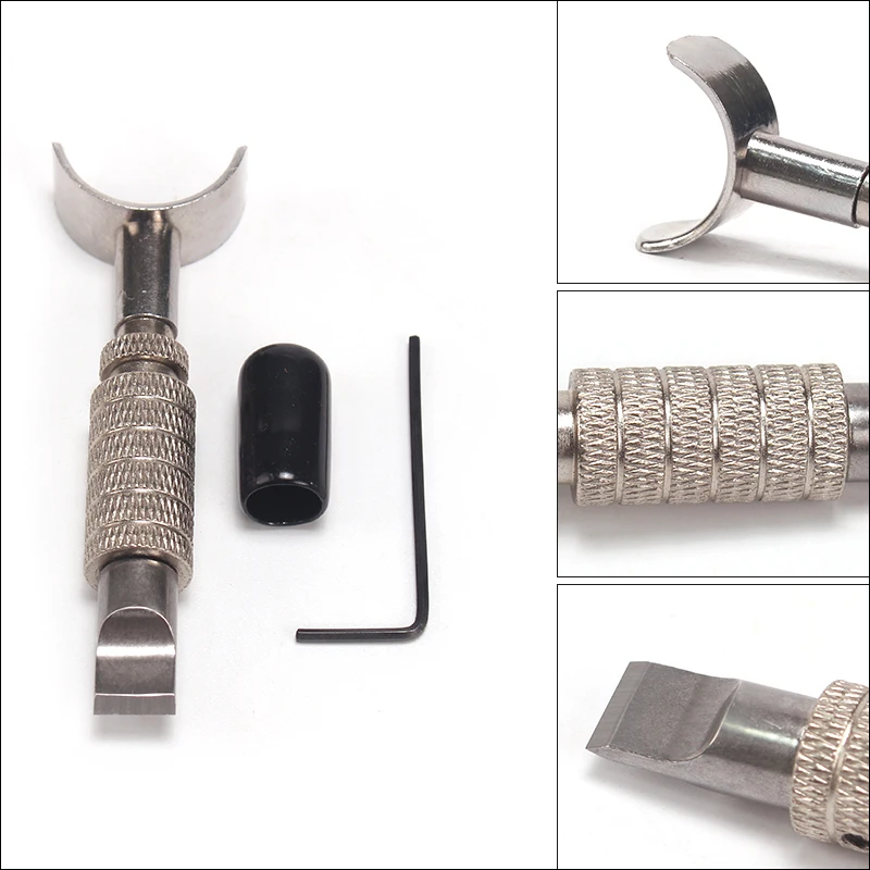 Leather Carving Tools Handmade Seal Sculpture Rotary Carving Knife DIY Metal Leather Processing Saddle Stamping Craft Tool Hammer