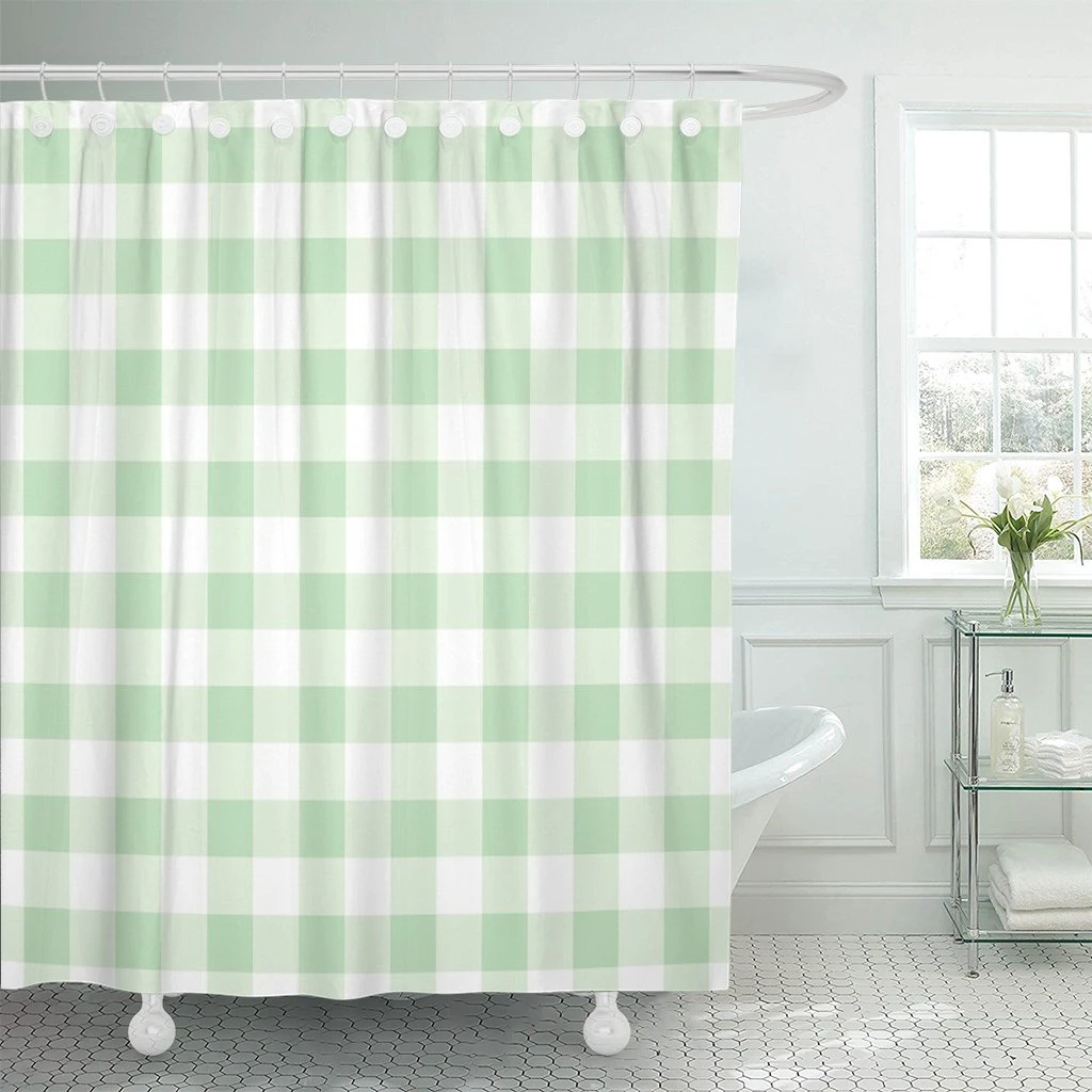 Abstract Pastel Green Plaid Checkered Gingham Pattern Check Shower Curtain Polyester 72 X 72 Inches Set With Hooks Shower Curtains Aliexpress Abstract Pastel Green Plaid Checkered Gingham Pattern Check Shower Curtain Polyester 72 X 72 Inches Set With Hooks Shower Curtains Aliexpress