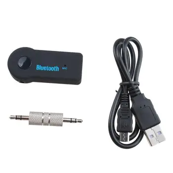 

Audio Bluetooth Receiver Stereo Aptx 3.5mm Jack Wireless Adapter For Headphone Speaker Car Music Handsfree With Microphone