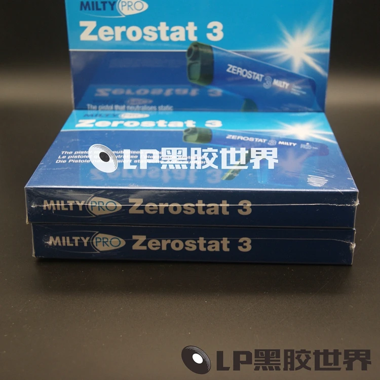 Milty Zerostat3 과학 연구 장비, CD 비닐 레코드 정전기 제거기, 정적 건